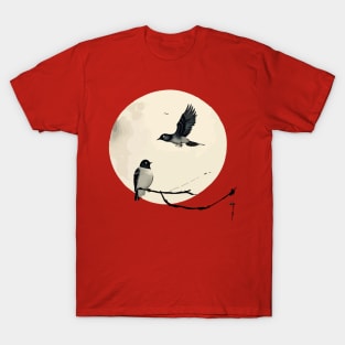 Leonard Cohen Bird On A Wire T-Shirt